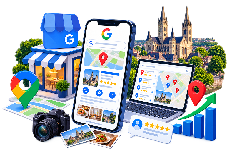 Google Business Profile à Caen — Comment Apparaître en Tête des Résultats Locaux Normands