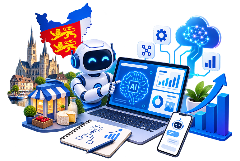 Intelligence Artificielle pour les PME Normandes — Démarrer Concrètement sans se Perdre