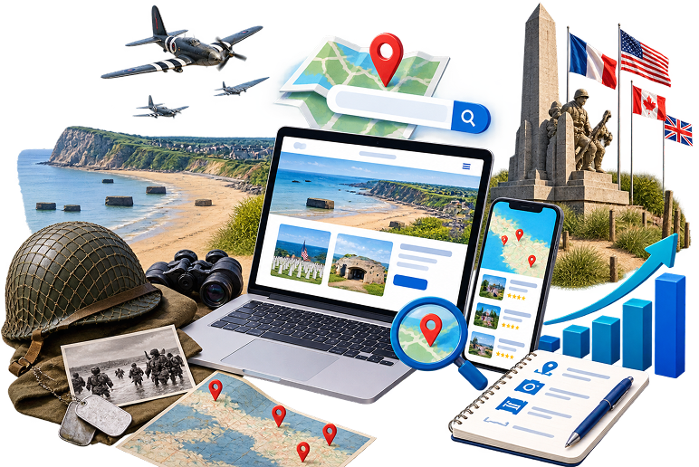 SEO Touristique pour le Tourisme D-Day en Normandie — Comment Capter les Visiteurs Avant les Plateformes